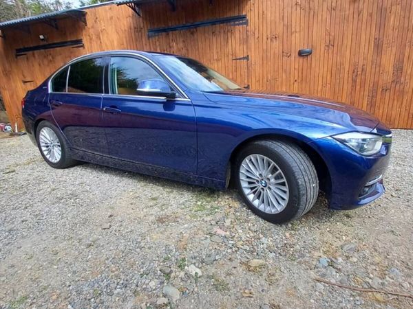 BMW 3-Series Saloon, Petrol Plug-in Hybrid, 2017, Blue