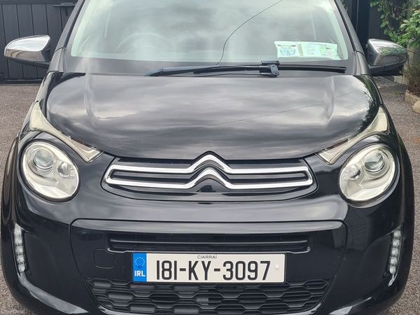 Citroen C1 Hatchback, Petrol, 2018, Black