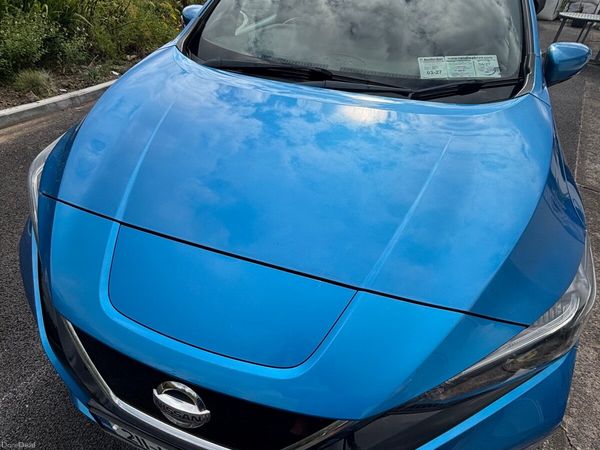 Nissan Leaf Hatchback, Electric, 2021, Blue