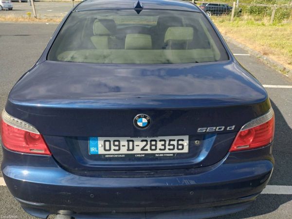 BMW 5-Series Saloon, Diesel, 2009, Blue