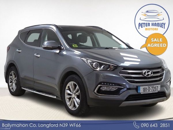 Hyundai Santa Fe SUV, Diesel, 2018, Grey
