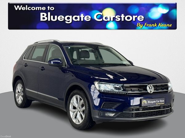 Volkswagen Tiguan Estate, Petrol, 2020, Blue
