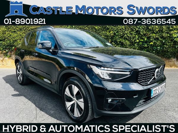 Volvo XC40 SUV, Petrol Hybrid, 2022, Black