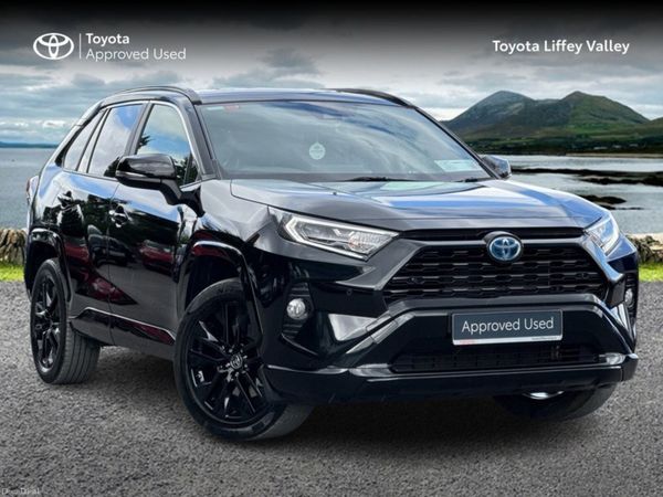 Toyota RAV4 SUV, Petrol Hybrid, 2022, Black