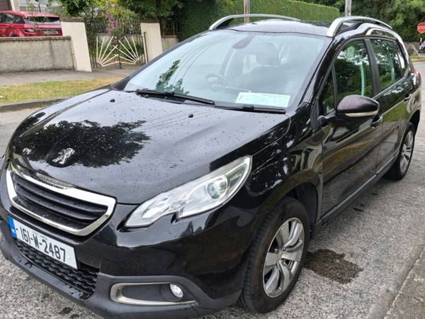Peugeot 2008 SUV, Diesel, 2016, Black