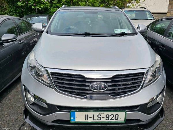 Kia Sportage SUV, Diesel, 2011, Silver
