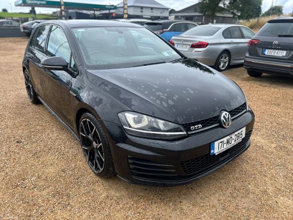 Volkswagen Golf Hatchback, Diesel, 2017, Black