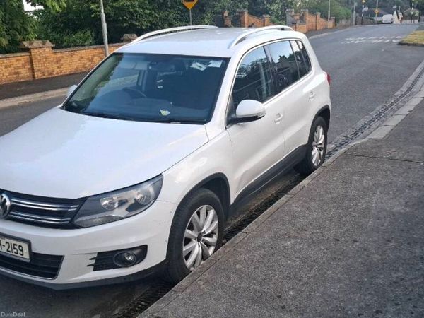Volkswagen Tiguan SUV, Diesel, 2015, White