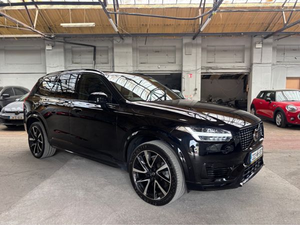 Volvo XC90 MPV, Petrol Plug-in Hybrid, 2022, Black