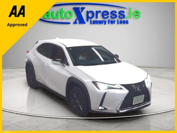 Lexus UX SUV, Petrol Hybrid, 2021, White