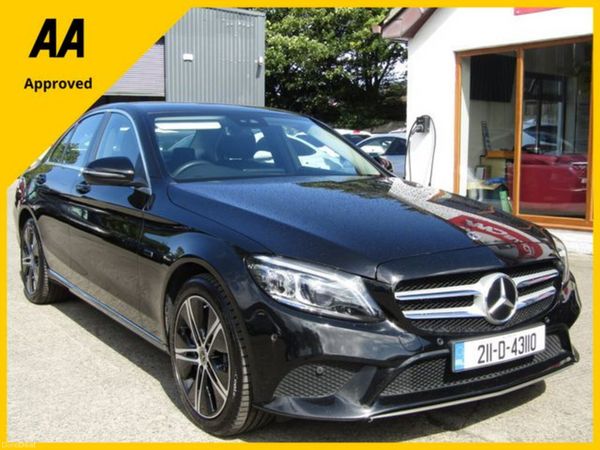 Mercedes-Benz C-Class Saloon, Diesel Hybrid, 2021, Black