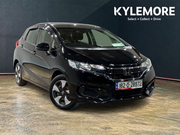 Honda Fit Hatchback, Petrol Hybrid, 2018, Black