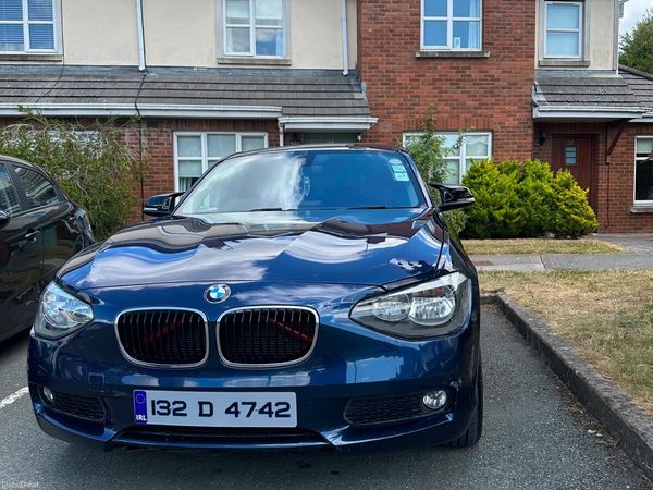BMW 1-Series Estate/Jeep, Diesel, 2013, Blue