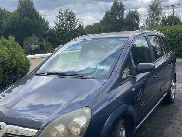 Vauxhall Zafira MPV, Petrol, 2007, Blue