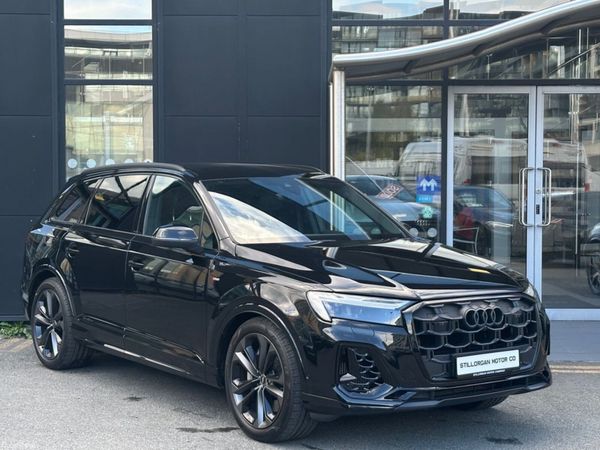 Audi Q7 Estate, Petrol Plug-in Hybrid, 2025, Black