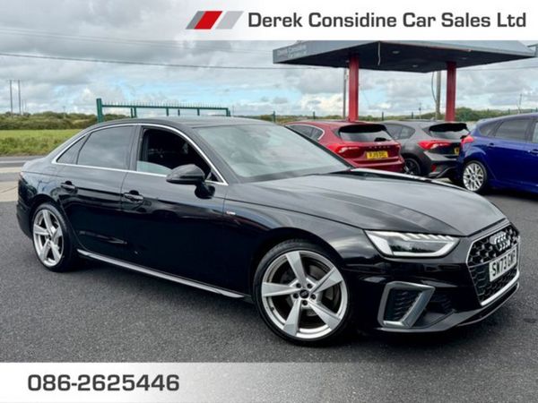 Audi A4 Saloon, Diesel, 2024, Black