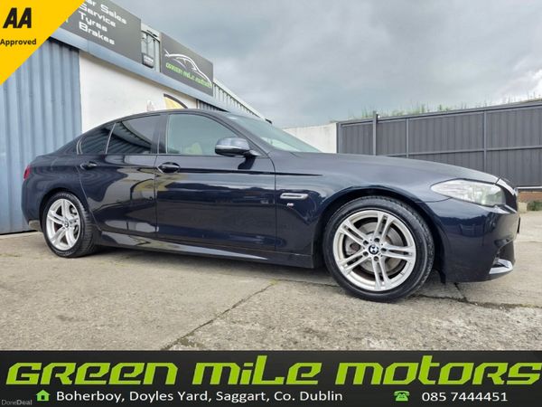 BMW 5-Series Saloon, Diesel, 2016, Blue