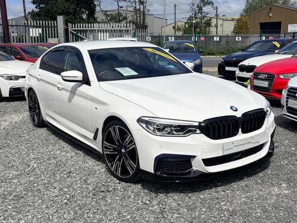 BMW 5-Series Saloon, Diesel, 2019, White