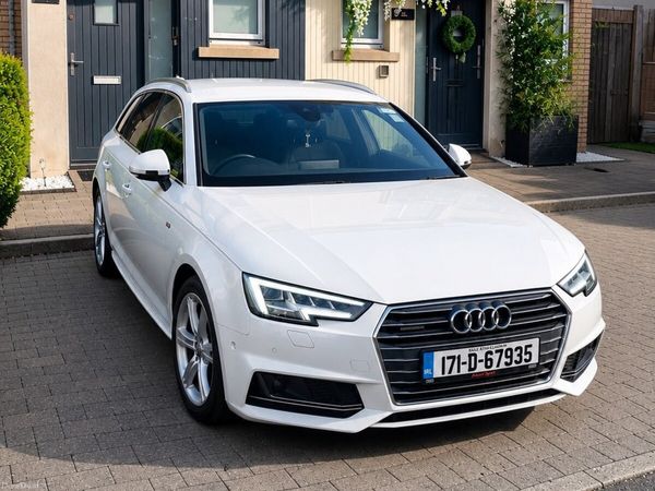 Audi A4 Estate, Petrol, 2017, White
