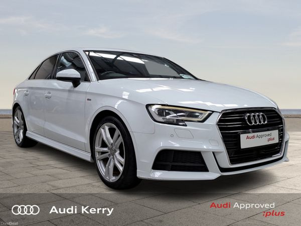 Audi A3 Saloon, Petrol, 2018, 