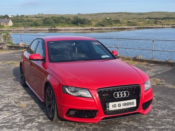 Audi A4 Saloon, Diesel, 2010, Red