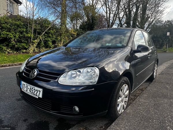 Volkswagen Golf Hatchback, Petrol, 2007, Black