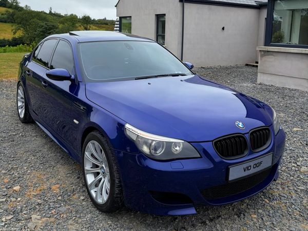 BMW M5 Saloon, Petrol, 2005, Blue
