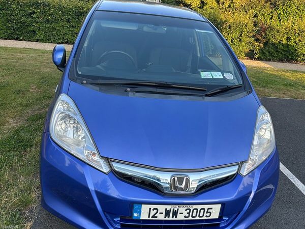 Honda Fit Hatchback, Petrol Hybrid, 2012, Blue