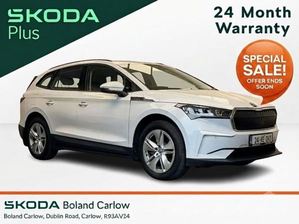 Skoda Enyaq Estate, Electric, 2024, White