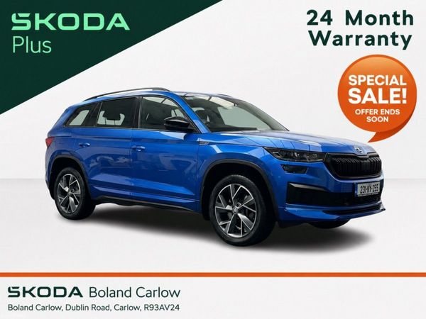 Skoda Kodiaq SUV, Diesel, 2023, Blue