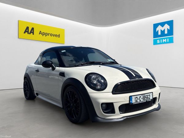 Mini Cooper Coupe, Petrol, 2012, White