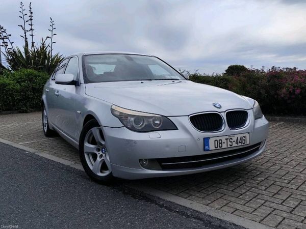 BMW 5-Series Saloon, Diesel, 2008, Silver