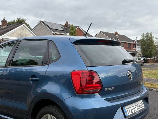 Volkswagen Polo Hatchback, Petrol, 2017, Blue