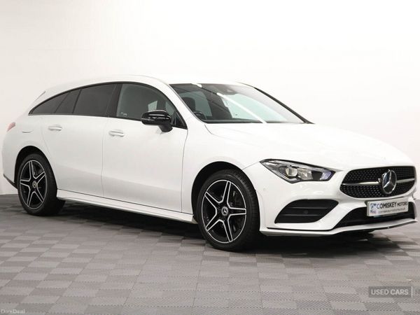 Mercedes-Benz CLA Estate, Petrol Hybrid, 2023, White