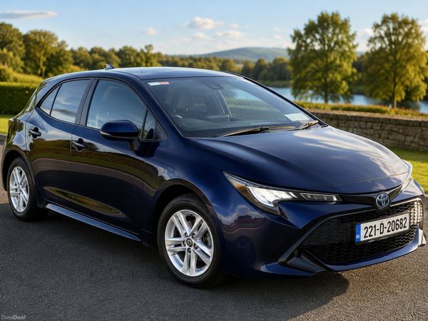 Toyota Corolla Hatchback, Petrol Hybrid, 2022, Blue