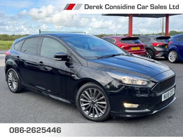 Ford Focus Hatchback, Diesel, 2018, Black