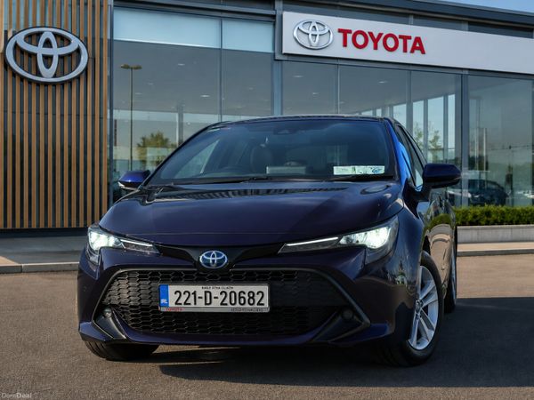Toyota Corolla Hatchback, Petrol Hybrid, 2022, Blue