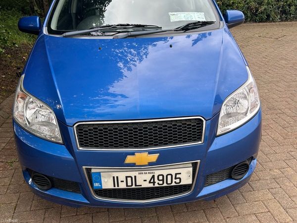 Chevrolet Aveo Hatchback, Petrol, 2011, Blue