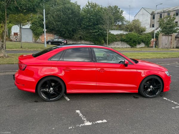 Audi A3 Saloon, Diesel, 2016, Red