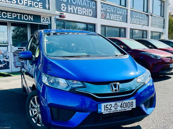 Honda Fit Hatchback, Petrol Hybrid, 2015, Blue