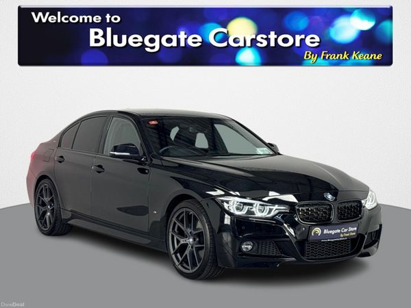 BMW 3-Series Saloon, Petrol Plug-in Hybrid, 2018, Black