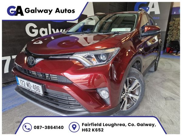 Toyota RAV4 MPV, Diesel, 2017, Red