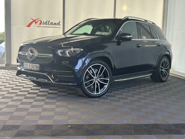 Mercedes-Benz GLE Estate, Diesel Plug-in Hybrid, 2022, Blue