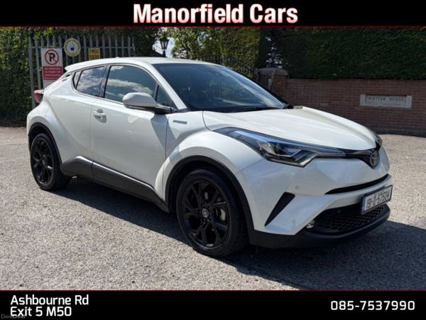 Toyota C-HR SUV, Petrol Hybrid, 2019, White