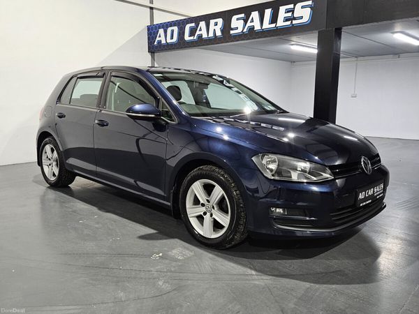 Volkswagen Golf Hatchback, Diesel, 2015, Blue
