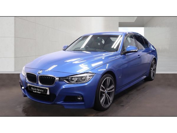 BMW 3-Series Saloon, Petrol Hybrid, 2016, Blue