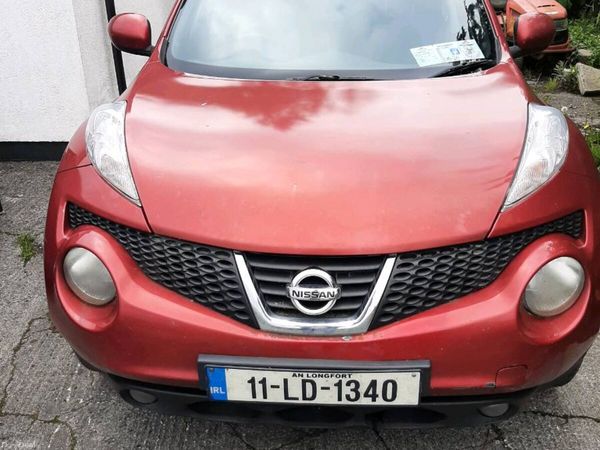 Nissan Juke SUV, Diesel, 2011, Red