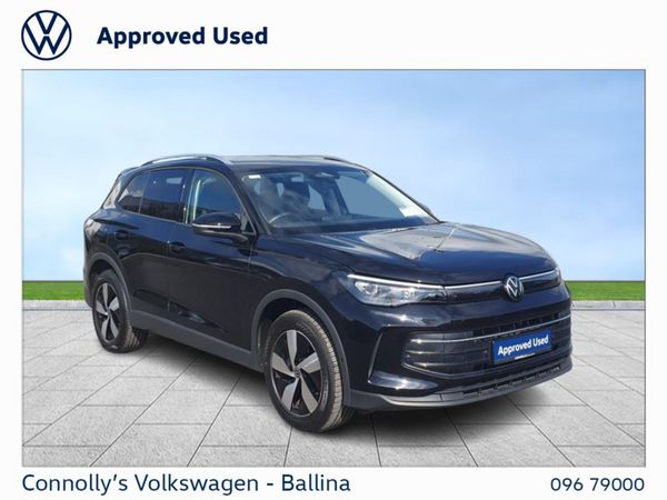 Volkswagen Tiguan SUV, Diesel, 2024, Black
