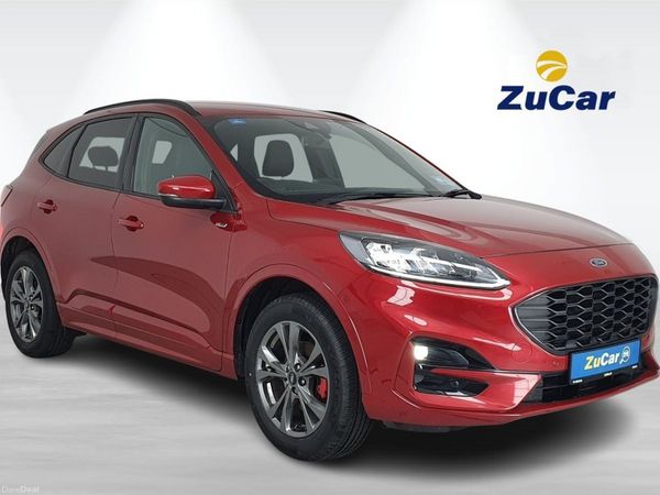 Ford Kuga SUV, Petrol Hybrid, 2022, Red