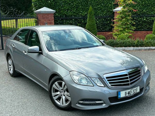 Mercedes-Benz E-Class Saloon, Diesel, 2011, Silver